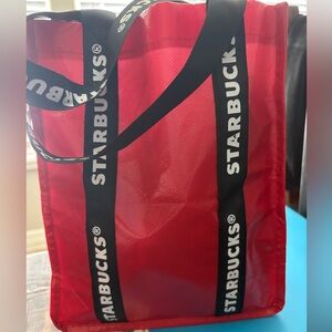Starbucks Red Tote Bag